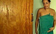 Party during backstage of raquel milher with kissing and dirty talk