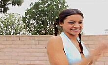 Slender Pigtail Teen Fucks Stranger Loves Dick