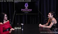 best moments of caroleta roots on preliminares podcast with bia hot part 2