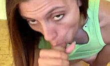 pov blowjob cum in mouth