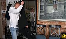 Teen Friend Receives Bareback Creampie Blast!