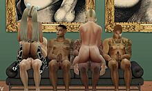 Nevaeh and TEACHER Paula GET GANG BANGED by BBCs