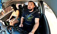 passageira safada entra no uber sem calcinha e motorista não resiste