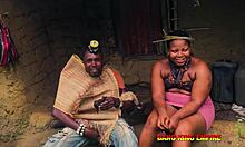 Stepmother Strips Naked And Gets Juicy Pussy Fucked Deep After Bush Hunt