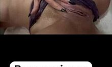 Look how I pleasure myself at home!