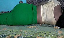 Desi Sanjana Aunty Showing Her Ass