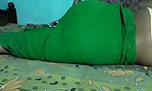 Desi Sanjana Aunty Showing Her Ass