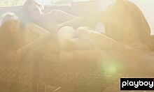 passionate ukrainian lesbian teen 18+ kay j caressing her naked gf jana bubu