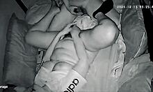 In this episode of family relationship, the brunette explores toys with her friend while her boyfriend watches.