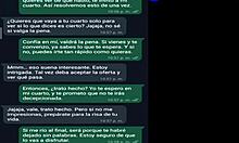 She doubted my dick's growth, but wow, it grew 5x! 😲💥