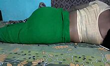 Desi Sanjana Aunty Showing Her Ass