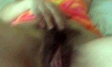 Wife's Sister Reveals Beautiful Hairy Pussy Excitedly Asking for Cock