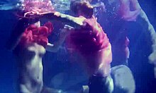Lilia Mihalkova and Natalia Kupalka Underwater Lesbians