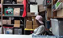 i caught the horny thief stroking the cop's dick