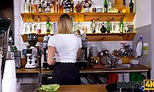 It's the pervert's dream to see his girlfriend fooling around