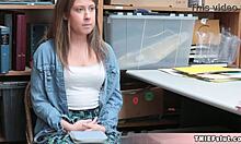 Petite Brooke Gets Punish Fucked Real Hard By A Cop After She Got Caught Shoplifting In California