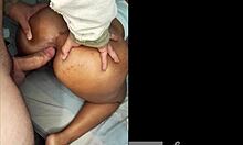 Puta culona accepts anal fuck for money