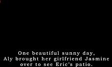 Free promo erotique fetish threesome outdoor footjobs barefoot patio starring eric john