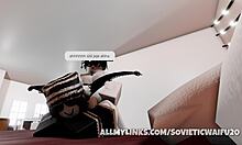 Liz gets filled by a follower at home 😏