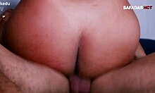 Hot Young Girl Gets Anal Creampie From Big Cock