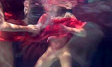 Lilia Mihalkova and Natalia Kupalka Underwater Lesbians