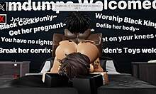 destroying friend's tight pussy