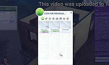 My simified mom and her bbc boyfriend having anal sex as they do in real life