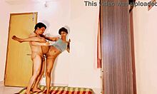 hot babe sucks and fucks huge dick