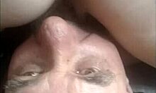 Cunnilingus - Upper View Of Mature Couple Licking Pussy