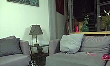 paola guerra shows her new toy to me, lesbian friend