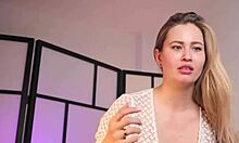 Stella cardo performs sexy moves before intense fucking