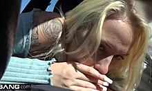 teen layla love flashes pussy on hike then fucks