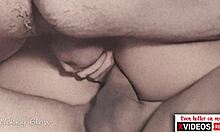 closeup double anal and vaginal penetration