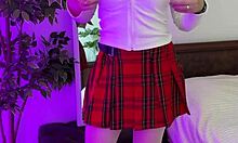 enjoying my pearl panties in this solo session