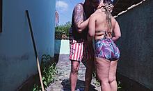 meu vizinho tarado acabou enchendo meu rabo de porra