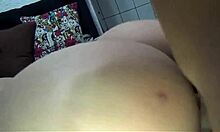 the hot brunette with a big ass pleasures her well-hung boyfriend passionately