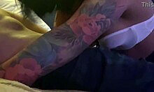 Alice Fire Models Lingerie in Asian Style