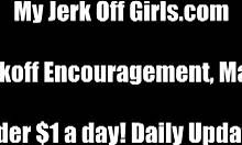 horny mistress alexis asks, 'want me to jerk you off?'