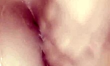 I had amazing vibrator sex solo in the beautiful shower room, homemade amateur style