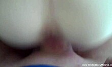 Oh wow, this cuckold granny can't get enough cum! She loves blowjobs and facials from the group. So addicted!