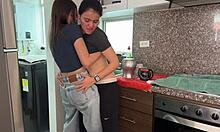 my neighbor enjoys when i join her for coffee at home