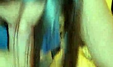 Cheating married slut sneaks over for oral creampie while husband sleeps in bed