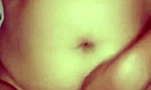 I had amazing vibrator sex solo in the beautiful shower room, homemade amateur style