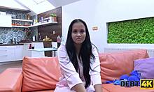 Sweet Student Feels Desperate To Pay Rent With Her Body