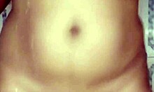 I had amazing vibrator sex solo in the beautiful shower room, homemade amateur style