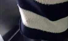 Beach Walk Ends With Cock Insertion For Busty Brunette.