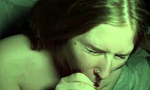 Busty blonde cheats intensely on her cuckold boyfriend with his stepdad