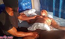 Perfect fingering. Watch this sexy young big ass ebony shake and spank while getting fingered