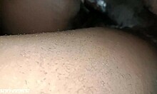 Couple rides and creams on homemade dick