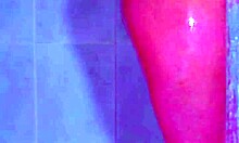 college girls shower time wet pink thong reveal